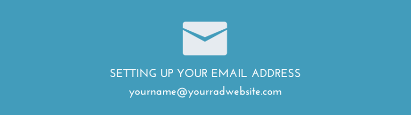 setting up a domain name and email address